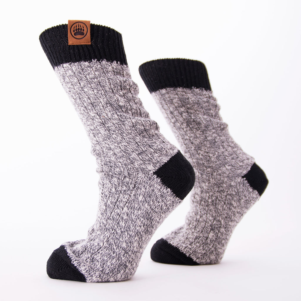 Muskoka Bear Wear – Ladies Socks with Black Band
