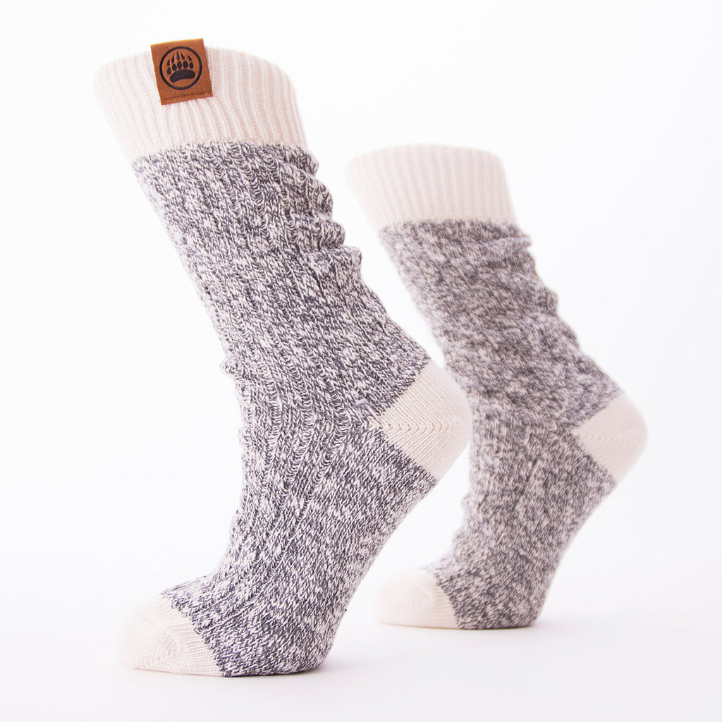 Muskoka Bear Wear – Ladies Socks with Natural Band
