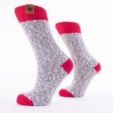 Muskoka Bear Wear – Ladies Socks with Red Band