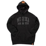 Muskoka Bear Wear – Men's Camo Hoody in Black with Charcoal