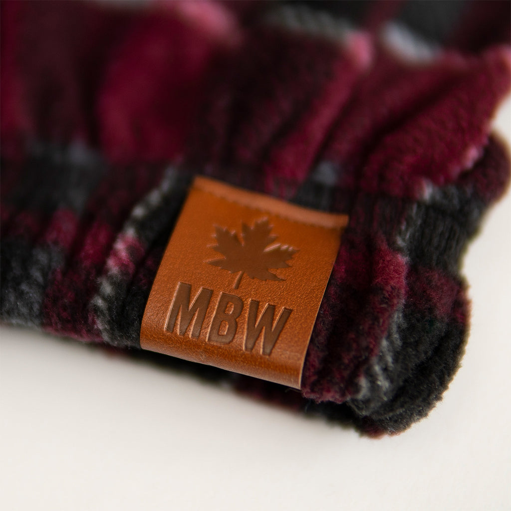 Muskoka Bear Wear – Men's Cottage Comfy Pants in Burgundy