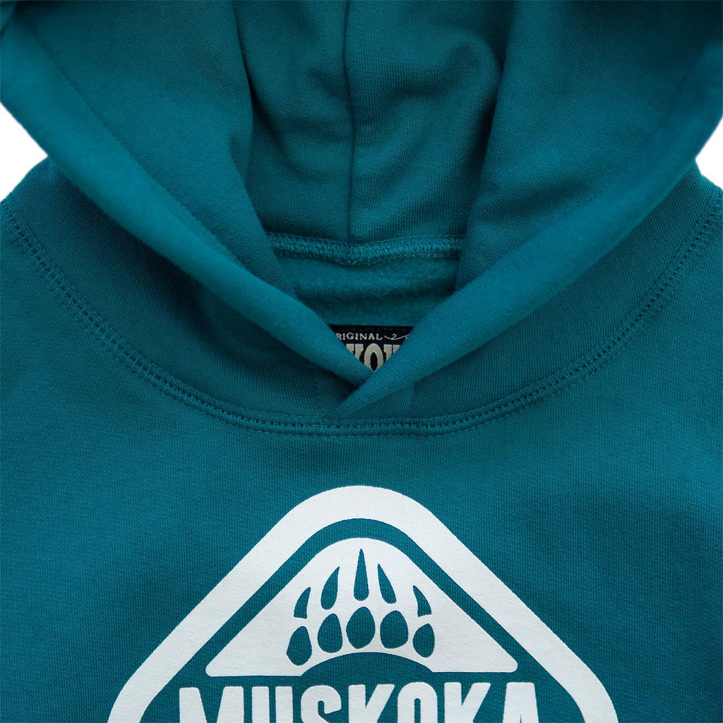 Muskoka Bear Wear – Youth Classic Hoody in Harbour Blue