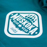 Muskoka Bear Wear – Youth Classic Hoody in Harbour Blue