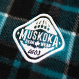 Muskoka Bear Wear – Youth Cottage Comfy Shorts in Harbour Blue