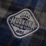 Muskoka Bear Wear – Youth Cottage Comfy Shorts in Navy